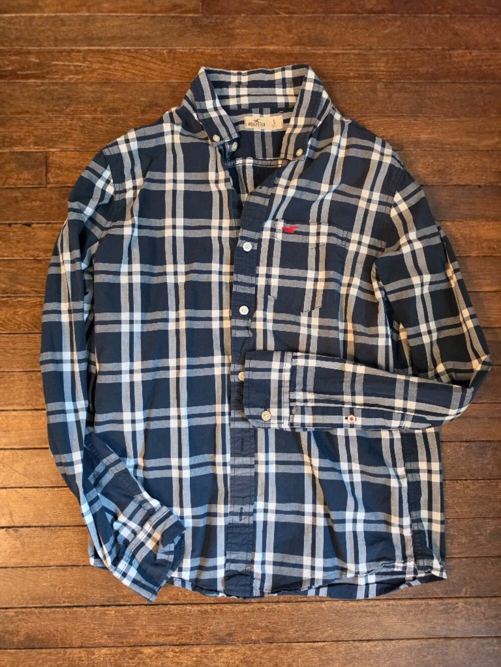 Hollister Plaid Button Down